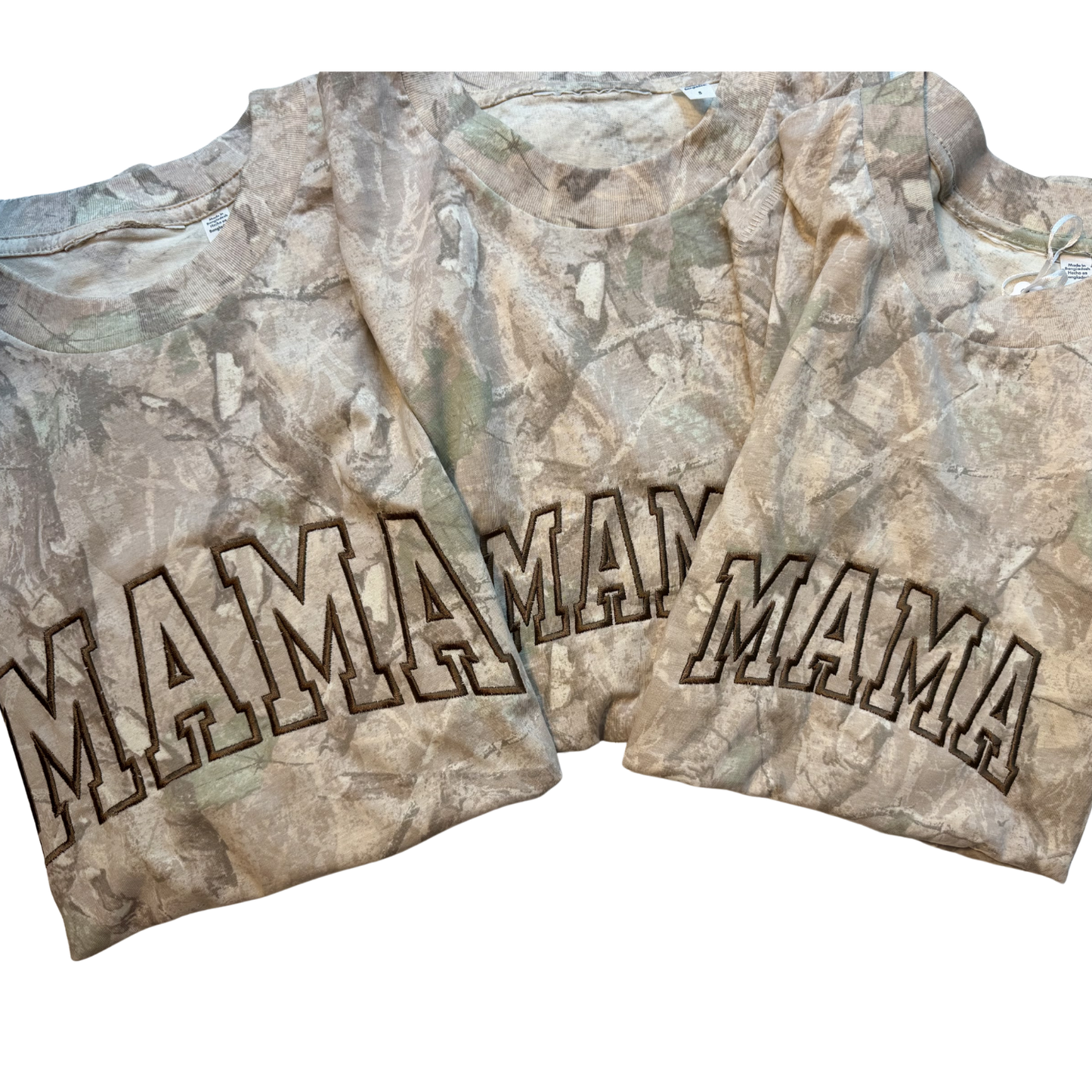 Camo mama tee