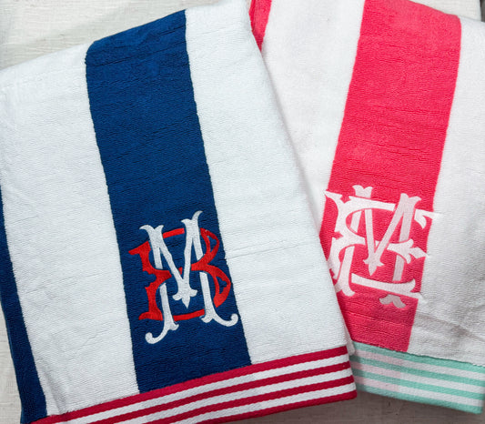 Monogrammed Towel